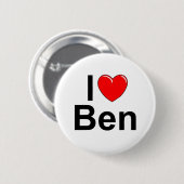 I Liebe (Herz) Ben Button (Vorne & Hinten)