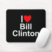 I Liebe (Herz) Bill Clinton Mousepad (Mit Mouse)