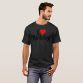 I LIEBE HERZ BOBBY BOB ROBERT 1 T-Shirt (Vorne ganz)