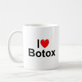 I Liebe (Herz) Botox Kaffeetasse (Links)