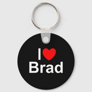 I Liebe (Herz) Brad Schlüsselanhänger