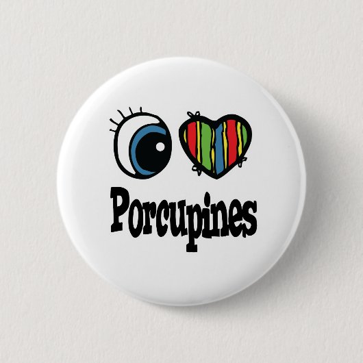 I Liebe (Herz) Button (Vorderseite)