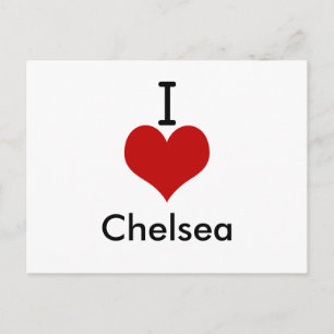 I Liebe (Herz) Chelsea Postkarte