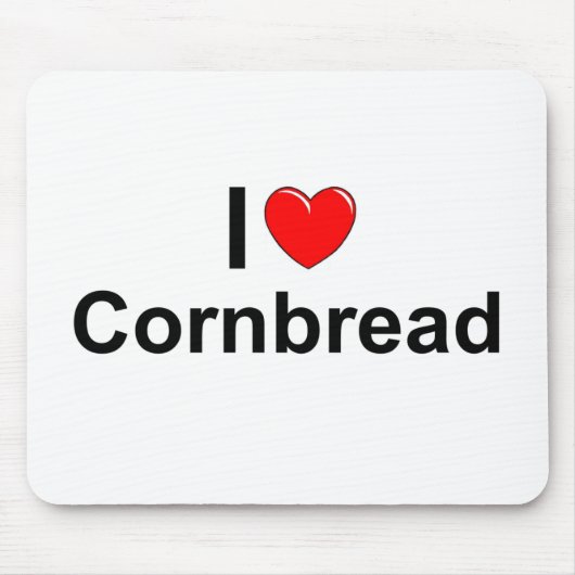 I Liebe(Herz) Cornbread Mousepad (Vorne)