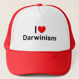 I Liebe(Herz) Darwinism Truckerkappe