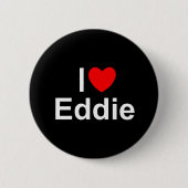 I Liebe (Herz) Eddie Button (Vorderseite)