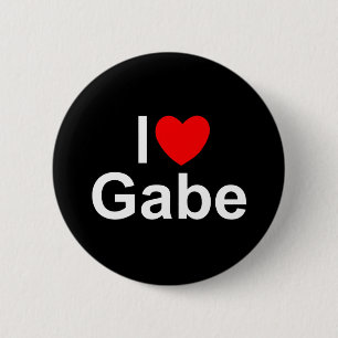 I Liebe (Herz) Gabe Button
