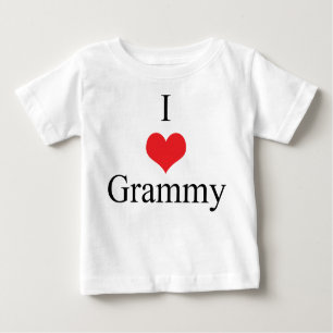I Liebe (Herz) Grammy Baby T-shirt