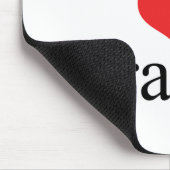 I Liebe (Herz) Grampy Mousepad (Ecke)