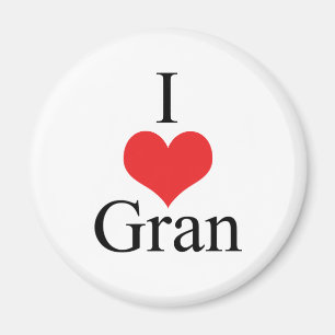 I Liebe (Herz) Gran Magnet
