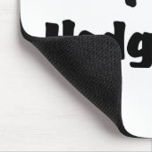 I Liebe Herz Igel Mousepad (Ecke)