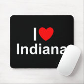 I Liebe (Herz) Indiana Mousepad (Mit Mouse)