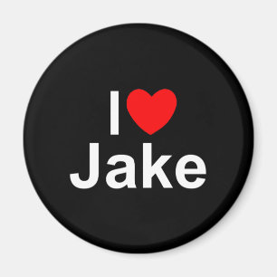 I Liebe (Herz) Jake Magnet