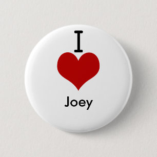 I Liebe (Herz) Joey Button