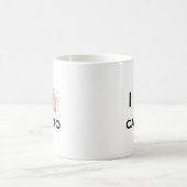 I Liebe Herz Kaffeetasse (Mittel)