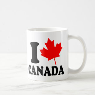 I Liebe-Herz Kanada Kaffeetasse