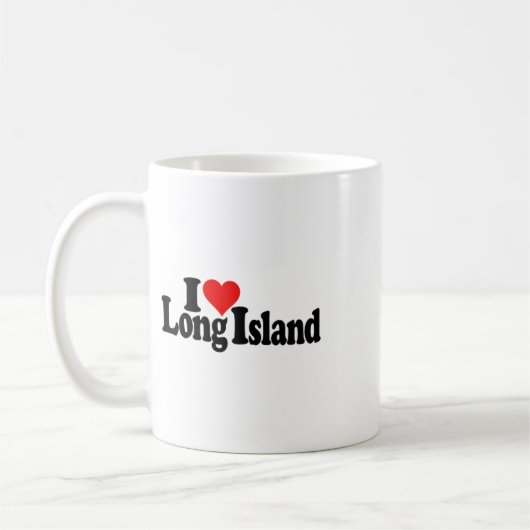 I Liebe Herz Long Island _1 Kaffeetasse (Links)