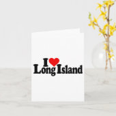 I Liebe Herz Long Island _1 Karte (Gelbe Blume)