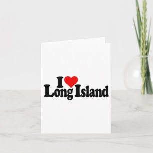 I Liebe Herz Long Island _1 Karte