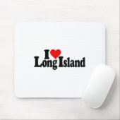 I Liebe Herz Long Island _1 Mousepad (Mit Mouse)