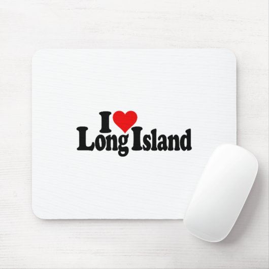 I Liebe Herz Long Island _1 Mousepad (Mit Mouse)