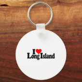 I Liebe Herz Long Island _1 Schlüsselanhänger (Vorderseite)