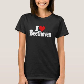I LIEBE HERZ LUDWIG VAN BEETHOVEN T-Shirt