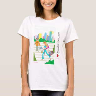 I Liebe (Herz) Manhattan, NY T-Shirt