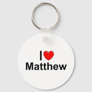 I Liebe (Herz) Matthew Schlüsselanhänger
