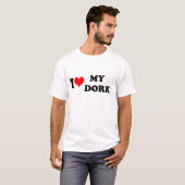 I LIEBE (HERZ) MEIN DEPP T-Shirt (Vorne ganz)