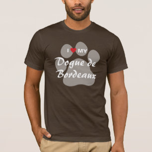 I Liebe (Herz) mein Dogue de Bordeaux T-Shirt