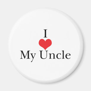 I Liebe (Herz) mein Onkel Magnet