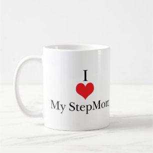 I Liebe (Herz) meine Stiefmutter Kaffeetasse