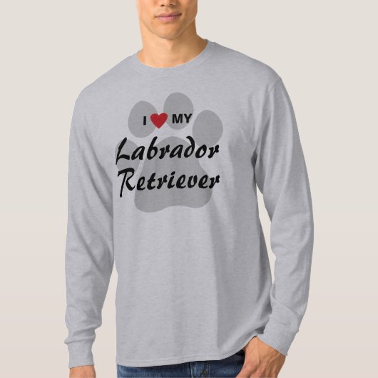 I Liebe (Herz) meine T-Shirt (Vorderseite)