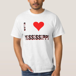 I LIEBE (HERZ) MISSISSIPPI T-Shirt