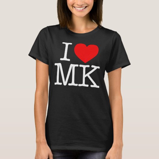 I Liebe (Herz) MK T-Shirt (Vorderseite)