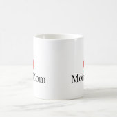 I Liebe (Herz) MomMom Kaffeetasse (Mittel)