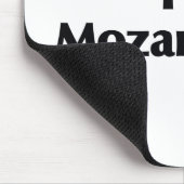 I Liebe Herz-Mosambik-Flagge Mousepad (Ecke)