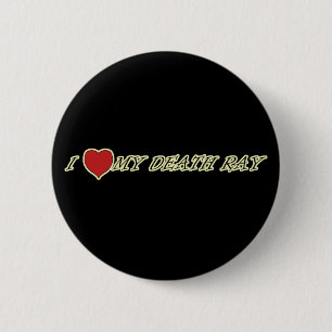 I Liebe (Herz) My Death Ray Buttone & Buttons