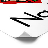 I Liebe-Herz-Nacho Poster (Ecke)