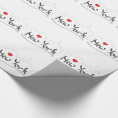 I Liebe (Herz) New York, New York Geschenkpapier (Ecke)