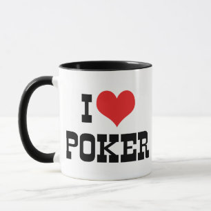 I Liebe Herz Poker - Texas Holdem Lover Tasse