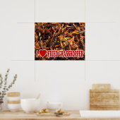 I Liebe (Herz) Poster (Küche)