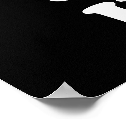 I Liebe (Herz) Poster (Ecke)