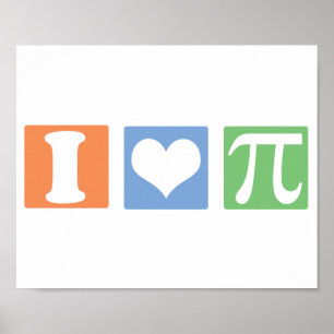 I Liebe (Herz) Poster