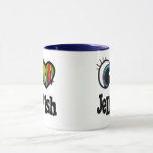 I Liebe (Herz) Quallen Tasse (Zentrum)