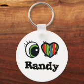I Liebe (Herz) Randy Schlüsselanhänger (Vorderseite)