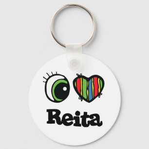 I Liebe (Herz) Reita Schlüsselanhänger