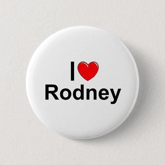 I Liebe (Herz) Rodney Button (Vorderseite)