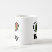 I Liebe (Herz) Romy Kaffeetasse (Mittel)